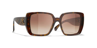 CHANEL CH 5541 women Havana Square Sunglasses