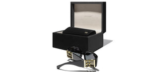 Chanel Ch 5543h - Limited Edition Women Black Oval Sunglasses