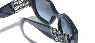 CHANEL CH 5545 women Blue Cat Eye Sunglasses