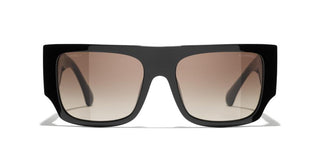 Chanel Ch 5549 Women Black Squared Sunglasses