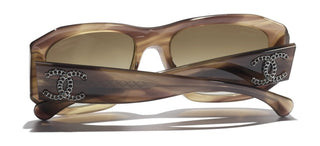 CHANEL CH 5554 women Brown Squared Sunglasses