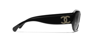 CHANEL CH 5554 women Black Squared Sunglasses