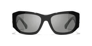 CHANEL CH 5554 women Black Squared Sunglasses