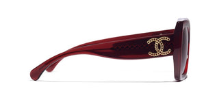 CHANEL CH 5555 women Red Butterfly Sunglasses