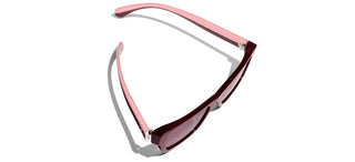 CHANEL CH 5564B women Red Rectangle Sunglasses