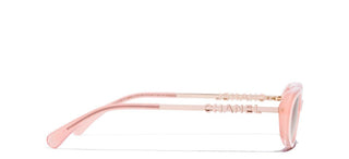 CHANEL CH 5565 women Pink Oval Sunglasses