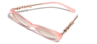 CHANEL CH 5565 women Pink Oval Sunglasses