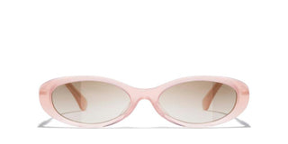 CHANEL CH 5565 women Pink Oval Sunglasses