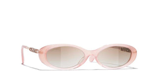 CHANEL CH 5565 women Pink Oval Sunglasses