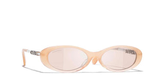 CHANEL CH 5565 women Pink Oval Sunglasses