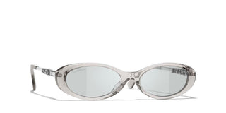 CHANEL CH 5565 women Grey Oval Sunglasses