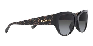 Coach CH 563 HC 8362U women Black Geometric Sunglasses