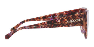 Coach CH 563 HC 8362U women Brown Geometric Sunglasses