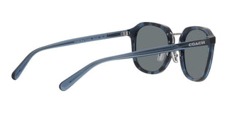 Coach CH 577 HC8366 men Blue Geometric Sunglasses