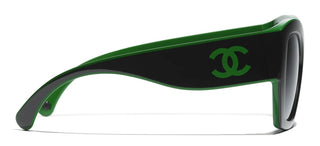 CHANEL CH 6058 women Black Butterfly Sunglasses