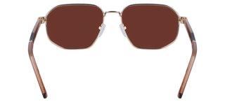 Calvin Klein CK23102S men Gold Geometric Sunglasses