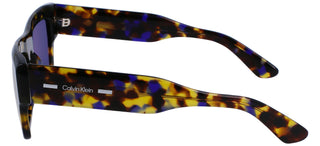 Calvin Klein CK23504S unisex Havana Squared Sunglasses