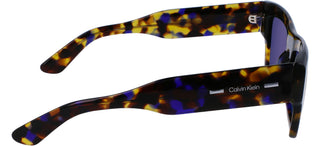 Calvin Klein CK23504S unisex Havana Squared Sunglasses