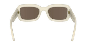 Calvin Klein CK24511S unisex White Rectangle Sunglasses
