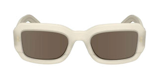 Calvin Klein CK24511S unisex White Rectangle Sunglasses