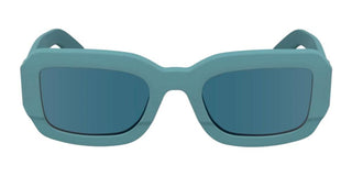 Calvin Klein Ck24511s Unisex Blue Rectangle Sunglasses