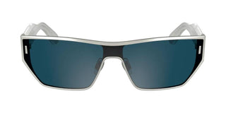 Calvin Klein Ck25102s Unisex Silver Shield Sunglasses