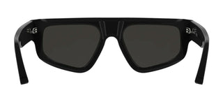 Calvin Klein Ck25539s Unisex Black Geometric Sunglasses