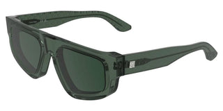 Calvin Klein CK25539S unisex Green Geometric Sunglasses