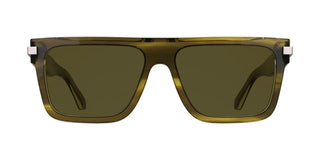 Calvin Klein Ck26505s Unisex Green Rectangle Sunglasses