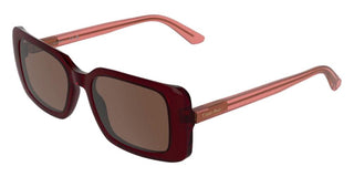 Calvin Klein Ck26508s Women Red Rectangle Sunglasses