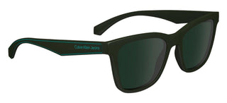 Calvin Klein Jeans Ckj24301s Unisex Green Squared Sunglasses