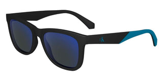 Calvin Klein Jeans Ckj24302s Unisex Black Squared Sunglasses