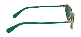 Calvin Klein Jeans Ckj25200s Women Gold Geometric Sunglasses