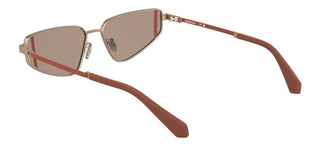 Calvin Klein Jeans Ckj25200s Women Rose Gold Geometric Sunglasses