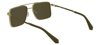 Calvin Klein Jeans Ckj25201s Men Gold Squared Sunglasses