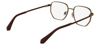 Calvin Klein Jeans Ckj25203 Unisex Gold Geometric Eyeglasses