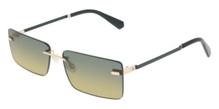 Calvin Klein Jeans Ckj25206s Men Gold Squared Sunglasses