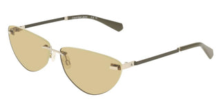 Calvin Klein Jeans Ckj25208s Women Silver Geometric Sunglasses