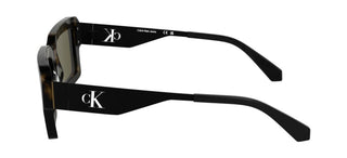 Calvin Klein Jeans Ckj25606s Unisex Havana Rectangle Sunglasses