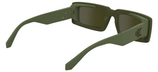 Calvin Klein Jeans Ckj25608s Unisex Green Rectangle Sunglasses