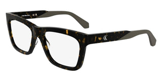 Calvin Klein Jeans Ckj25615 Men Havana Squared Eyeglasses
