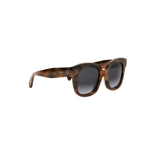 CELINE CELINE 3 Dots CL4002UN women Havana Geometric Sunglasses