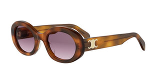 CELINE Triomphe CL40194U women Brown Sunglasses