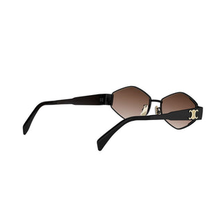 CELINE Triomphe CL40254U women Black Geometric Sunglasses