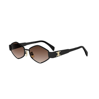 CELINE Triomphe CL40254U women Black Geometric Sunglasses