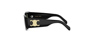 CELINE Maxi Triomphe CL40282U women Black Rectangle Sunglasses