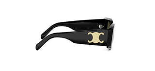 CELINE Maxi Triomphe CL40282U women Black Rectangle Sunglasses