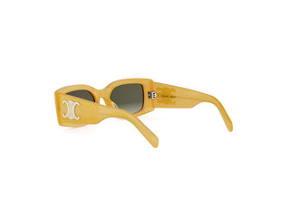 CELINE Maxi Triomphe CL40282U women Brown Rectangle Sunglasses