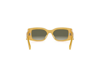 CELINE Maxi Triomphe CL40282U women Brown Rectangle Sunglasses