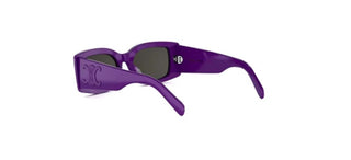 CELINE Maxi Triomphe CL40282U women Violet Rectangle Sunglasses